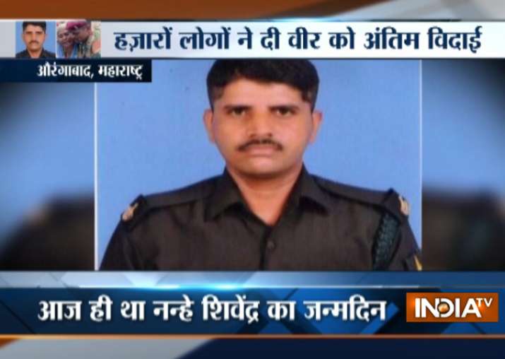 Maharashtra jawan martyred in J&K cremated on son's first