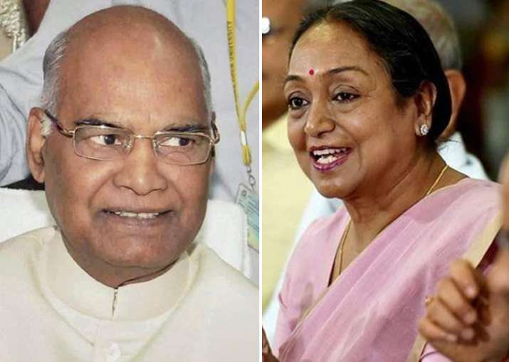 Prez polls: Ram Nath Kovind, Meira Kumar to visit Chennai