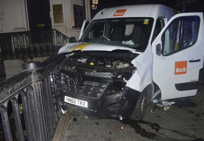 The van used in the London Bridge attacks of June 3