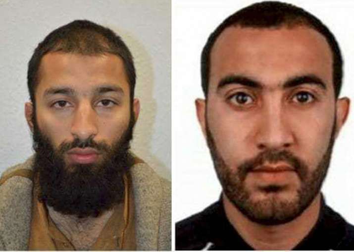 Two London attackers named by police