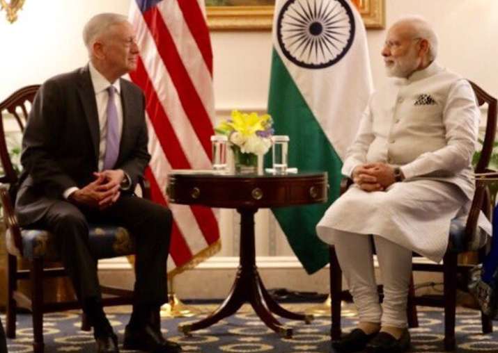 US Defence Secretary calls on Prime Minister Modi