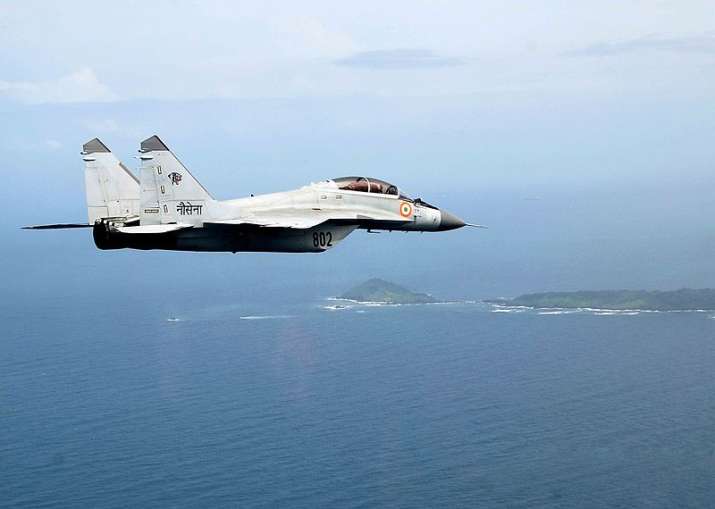 Indian Navy's MiG-29K aircraft