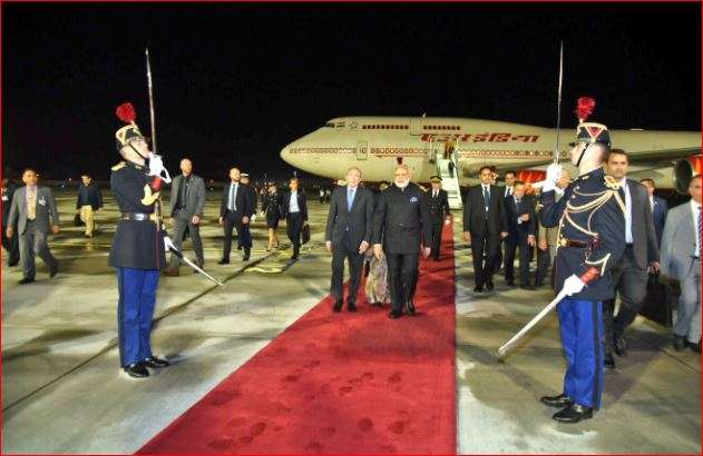 Narendra Modi in France