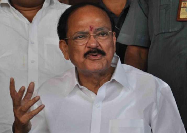 File pic of Union Minister M Venkaiah Naidu