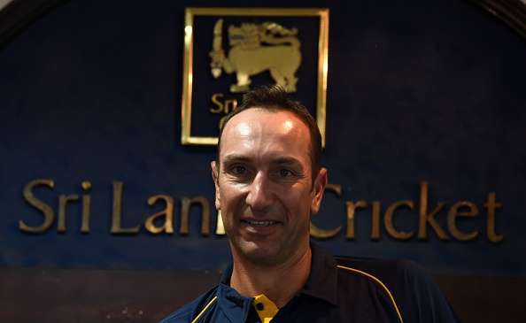Former South African cricketer Nic Pothas looks on during a