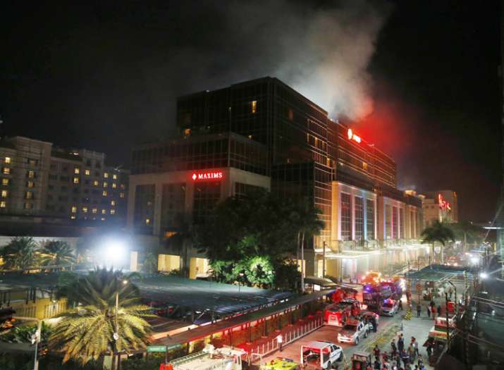 At least 36 killed after gunman sets fire to Philippine