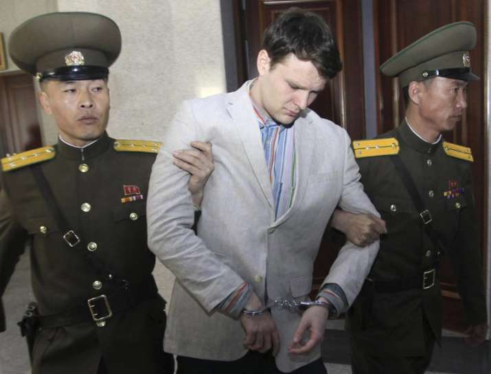 US student freed by North Korea in a coma dies