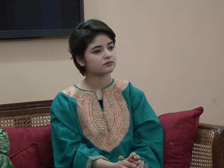 Dangal girl Zaira Wasim escapes unhurt after car falls into