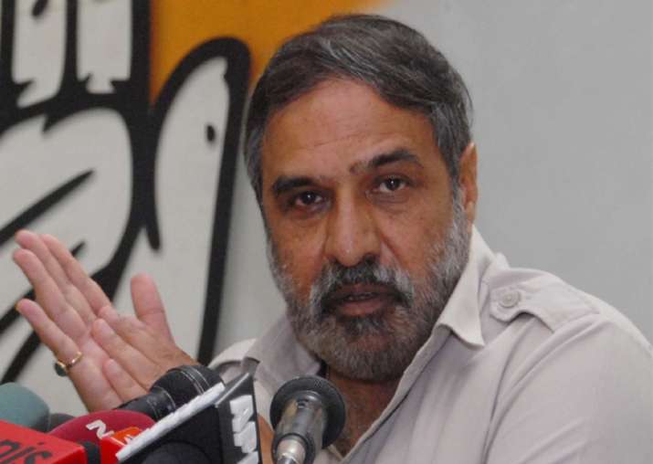 File pic of Congress leader Anand Sharma