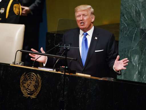 At UN, Donald Trump threatens to 'destroy North Korea'