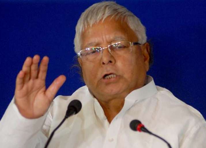 File pic of RJD supremo Lalu Prasad Yadav