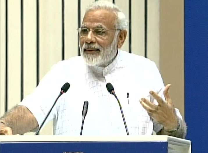 PM Modi addressed a students' convention in New Delhi today
