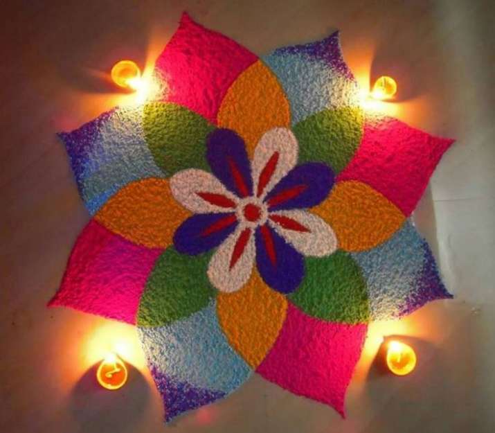 India Tv - rangoli design