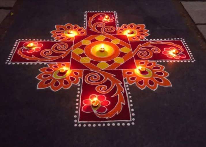 Rangoli Designs for Diwali 2017: 10 Amazing Beautiful Diwali Rangoli