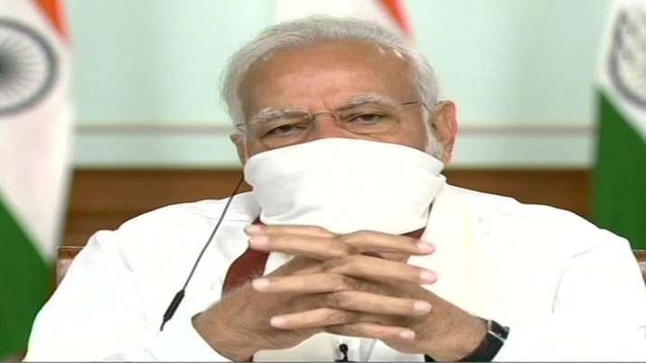 PM Modi Interaction Chief Ministers Coronavirus 60 Districts 7 States