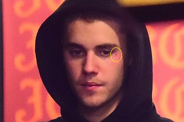 Justin Bieber gets new face tattoo