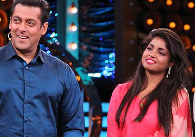 India Tv - Salman Khan and Lokesh Kumari India Tv - Salman Khan and Lokesh Kumari