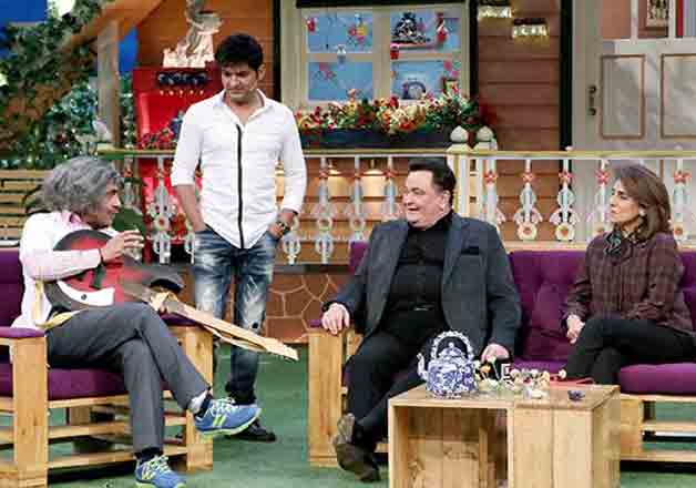 Rishi Kapoor asks Kapil, Sunil to be together again Rishi Kapoor asks Kapil, Sunil to be together again