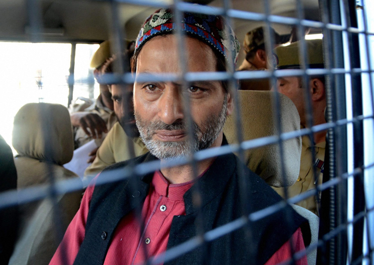 Separatist leader Yasin Malik arrested in Srinagar