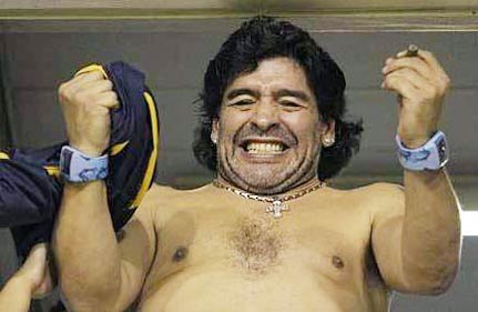 I Will Run Naked If Argentina Win Maradona Lifestyle News India Tv