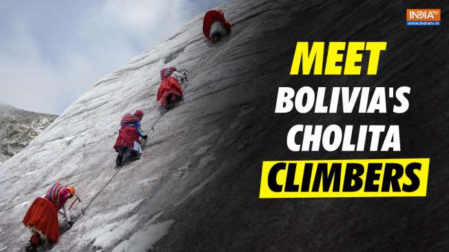 Bolivia S Cholita Climbers Dream Of Conquering Everest In Skirts