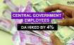 DA hike latest news, 4 percent da hike latest news, Dearness Allowance, PM Narendra Modi, Cabinet me