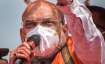 Union Home Minister Amit Shah during an election campaign