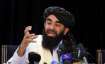 Taliban spokesperson Zabihullah Mujahid