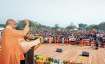 Yogi Adityanath addresses rally