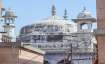 The Gyanvapi mosque after its survey by a commission in