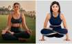 bollywood actresses doing yoga