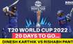 20 days to for the 2022 T20 World Cup.
