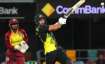 Tim David smashed 43 off 20 balls vs West Indies.