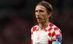 Luka Modric of Croatia in action during the FIFA World Cup