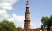 The minaret which is located in the Mehrauli area of the