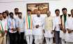 BRS MLA Mynampally Hanumantha Rao, son join Congress ahead