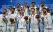 Indian men's badminton team won a Silver medal after losing