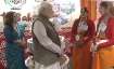 Prime Minister Narendra Modi at exhibition in Dehradun