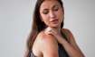 woman suffering from rash