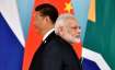 Chinese President Xi Jinping with PM Modi 