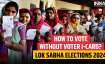 Lok Sabha Elections 2024, How to vote without Voter ID card, First phase of voting