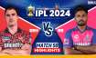 SRH vs RR IPL 2024 Live