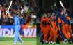 Virat Kohli and Netherlands team in different T20 World