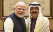 PM Modi met Amir of Kuwait on Sunday