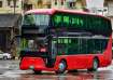 An electric double-decker bus inducted by BEST at Colaba in