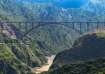 Worlds highest single-arch railway bridge over the Chenab
