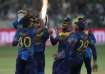 Sri Lankan bowlers put up a spirited show to restrict Pakistan to 147 runs.