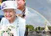 RIP Queen Elizabeth II: Rainbow rises over Buckingham 
