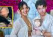 Priyanka Chopra and Nick Jonas with daughter Malti Marie