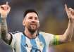 Messi celebrates his goal against Australia